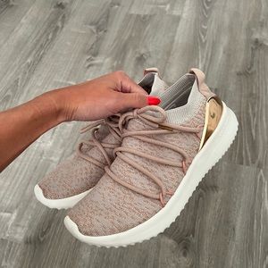 Pale pink women size 7 adidas sneakers